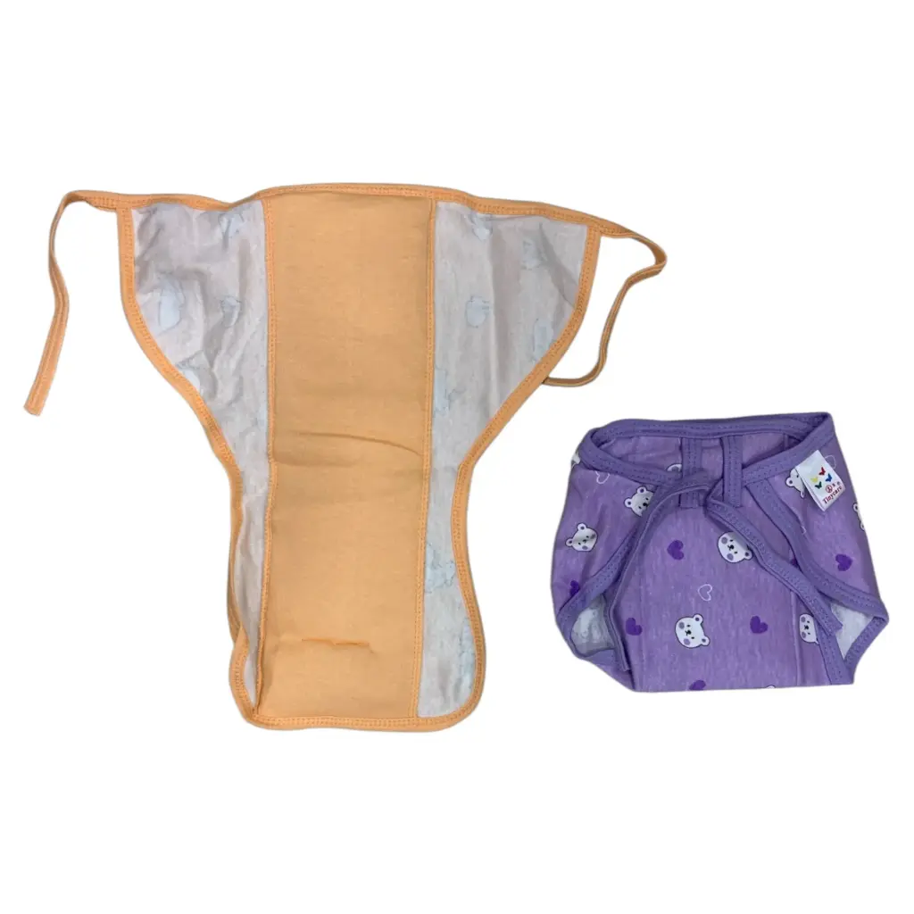 Baniyan Padded Nappy with knot | Tinycare