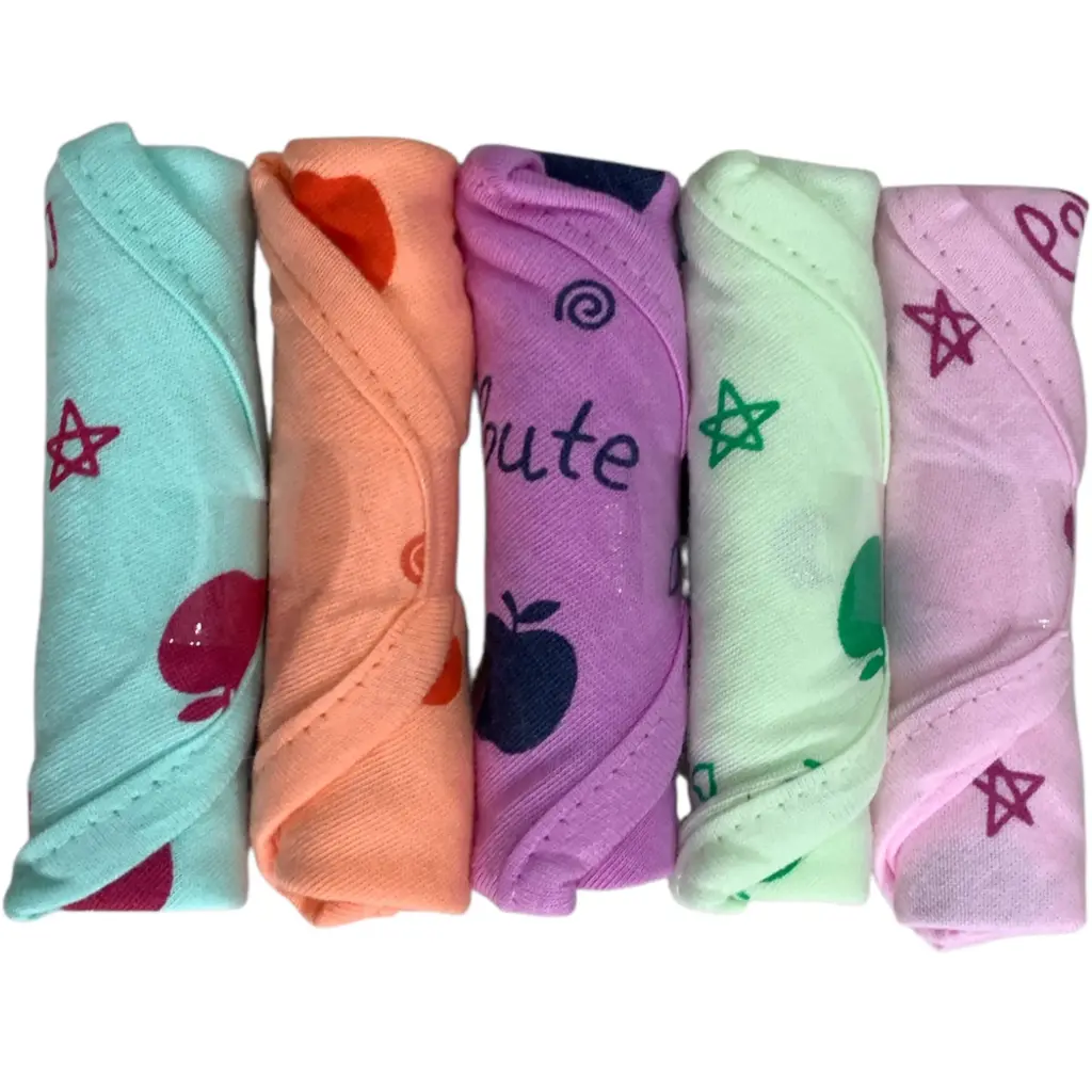 Face Napkin / Wash cloth | Hosiery Cotton | Chittu (5pcs pack)