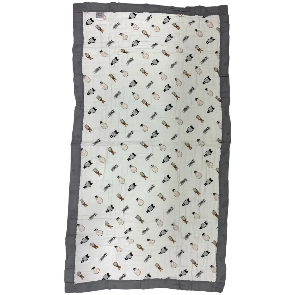 Muslin Cotton Blanket |White | 6 layer | 60x120cm