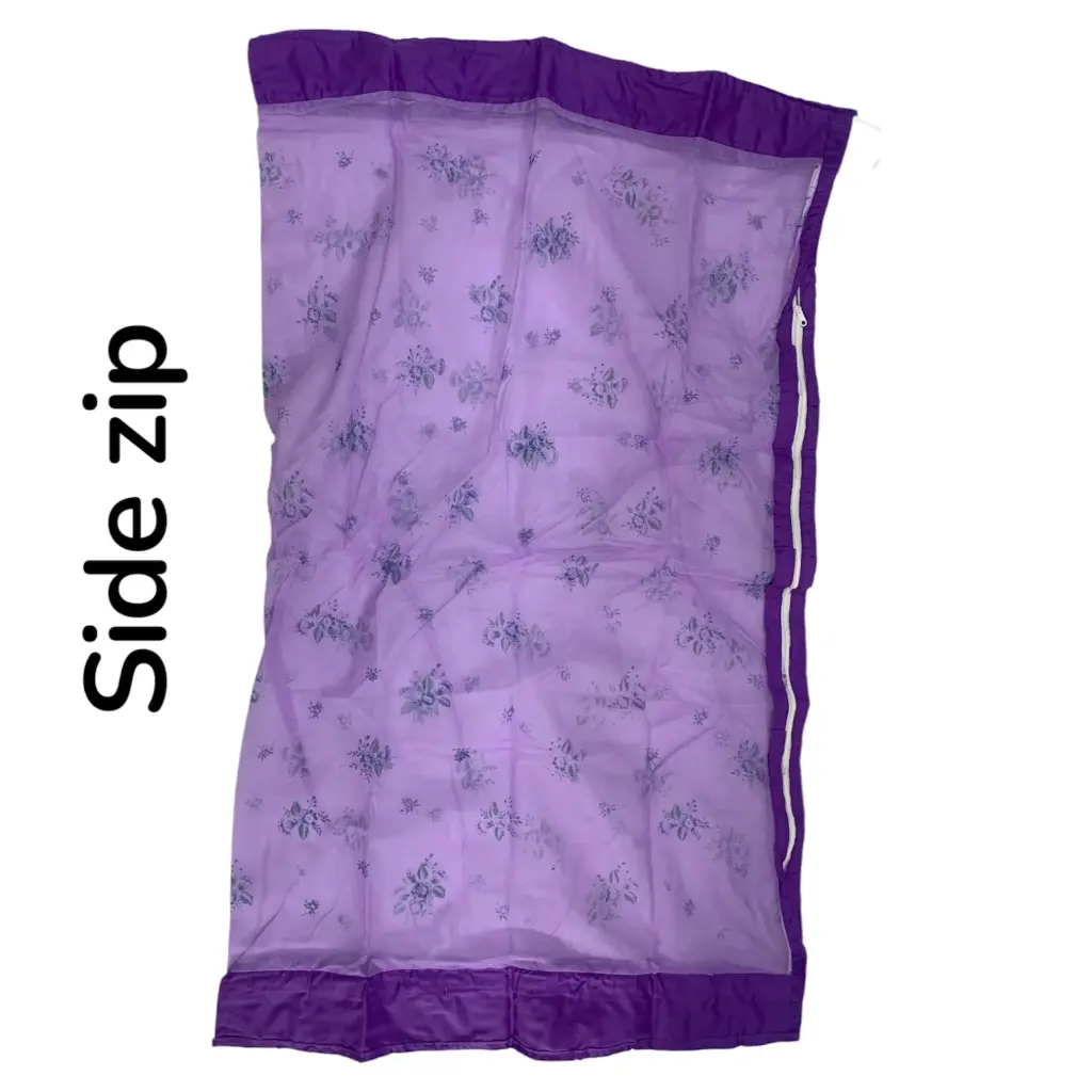 Cotton Cradle Mosquitonet | Side Zip | Colour Printed