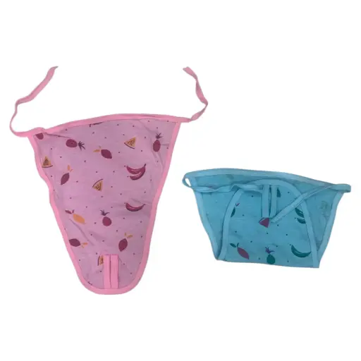 Basic Hosiery Cotton Nappy with knot | without Pad