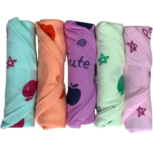 Face Napkin / Wash cloth | Hosiery Cotton | Chittu (5pcs pack)