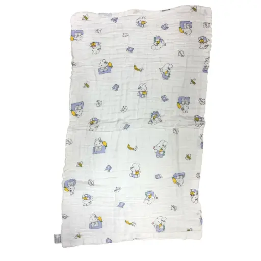 Muslin Bath Towel (6 layer) 50x100cm approx.