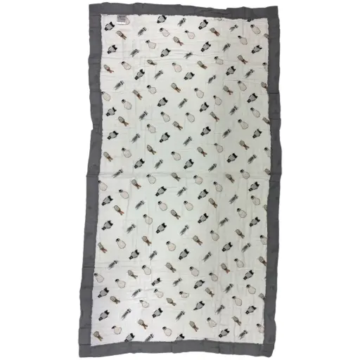 Muslin Cotton Blanket |White | 6 layer | 60x120cm