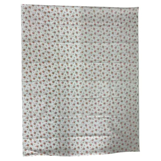 Cotton Cradle Cloth | 3 Meter | White Printed