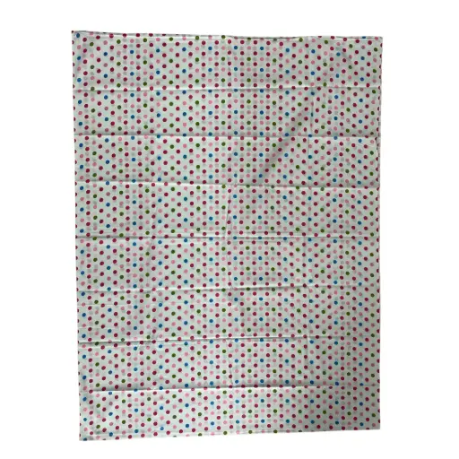 Cotton Cradle Cloth | 4 Meter | White Printed