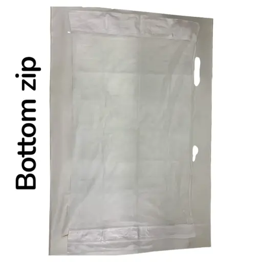 Cotton Cradle Mosquitonet | Bottom Zip | Pure White